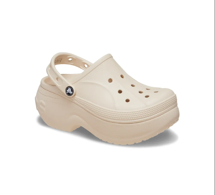 Clog Crocs Uniex - BELLA - Winer White - Kem Nhạt