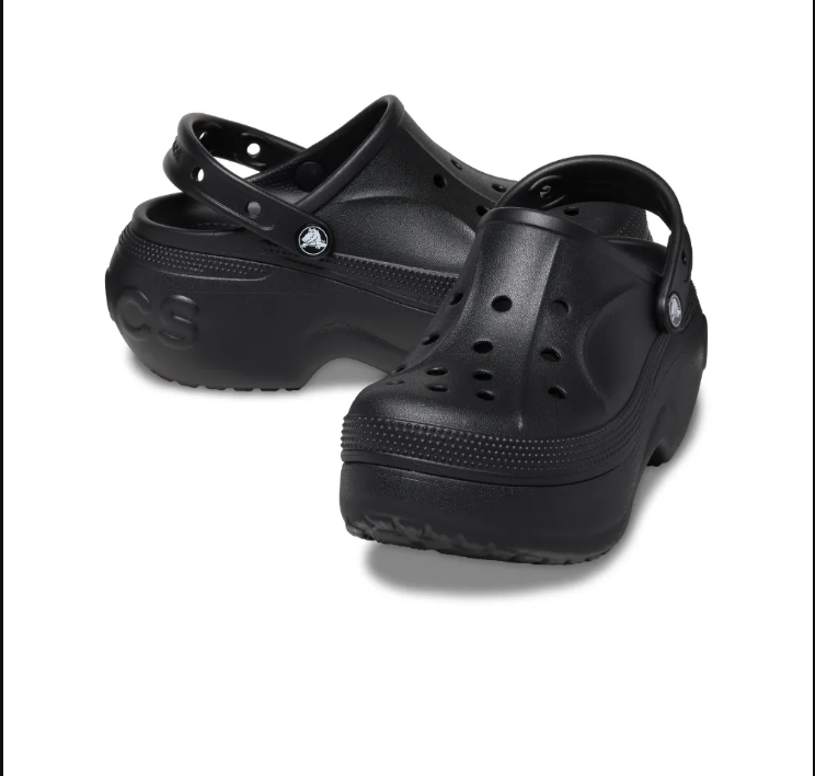 Clog Crocs Uniex - BELLA - BLACK - ĐEN