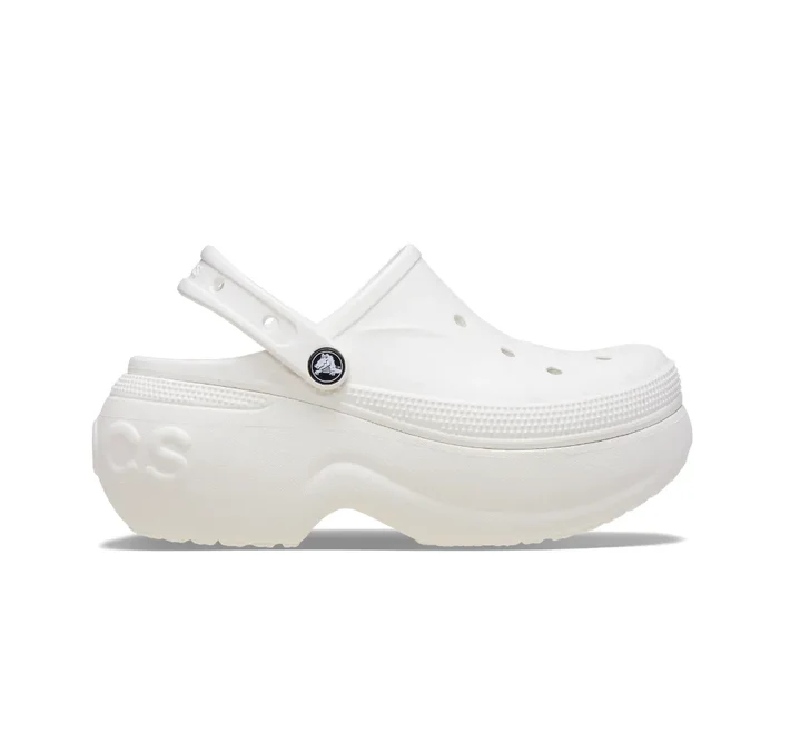 Clog Crocs Uniex - BELLA - WHITE -TRẮNG