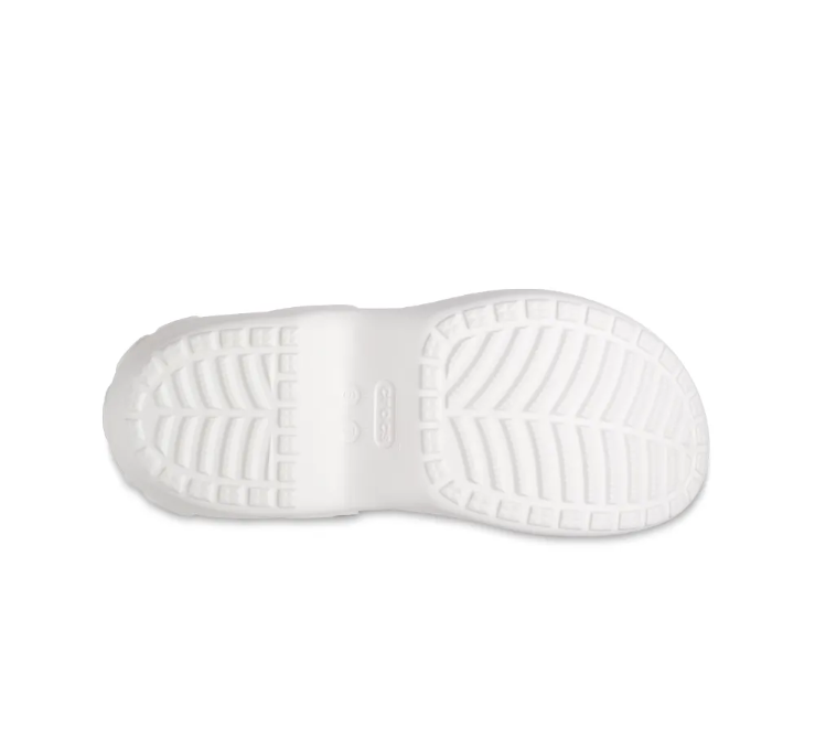 Clog Crocs Uniex - BELLA - WHITE -TRẮNG