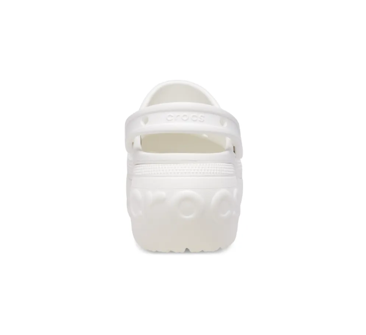 Clog Crocs Uniex - BELLA - WHITE -TRẮNG