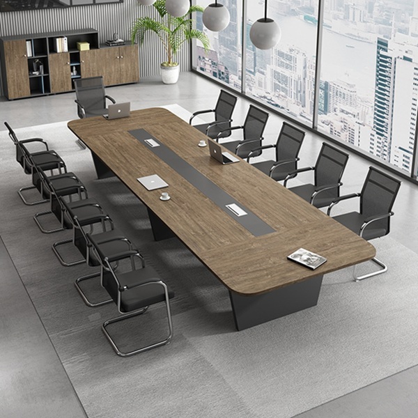 Bàn họp chữ nhật - Phù hợp không gian lớn