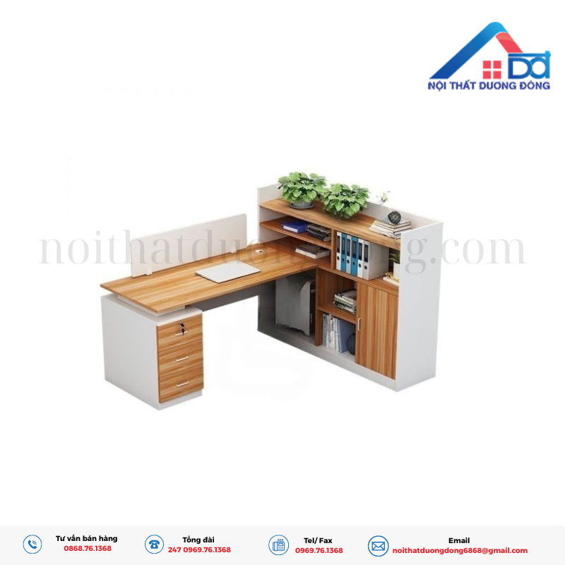 Mẫu bàn gỗ công nghiệp hiện đại