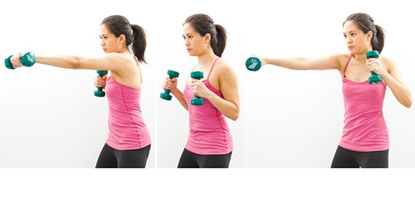 Bài tập Dumbbell Punch
