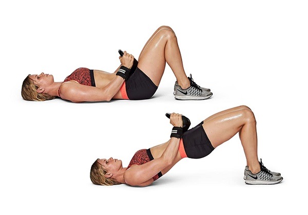 Bài tập tạ Hip Thrust nâng hông