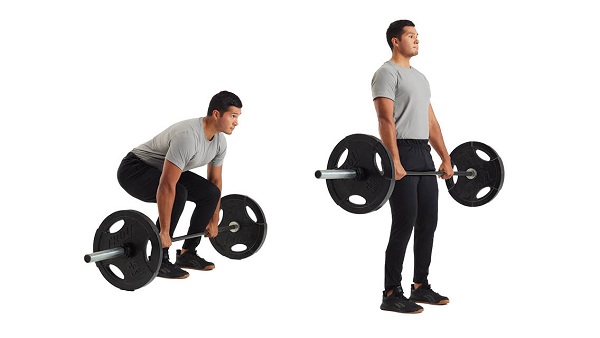 Bài tập cùng tạ đòn Deadlift