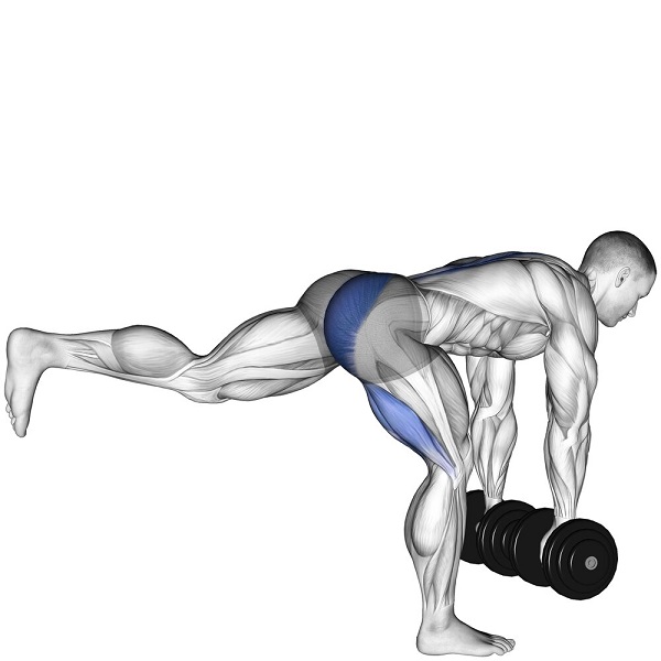 Bài tập Dumbbell Single Leg Deadlift