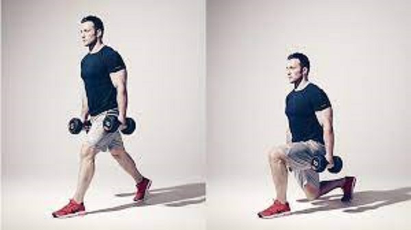 Bài tập tăng cân Dumbbell Split Squat cùng tạ đơn
