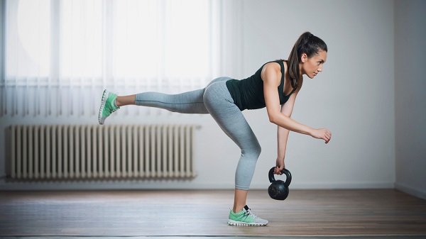  Bài tập Kettlebell One Legged Deadlift