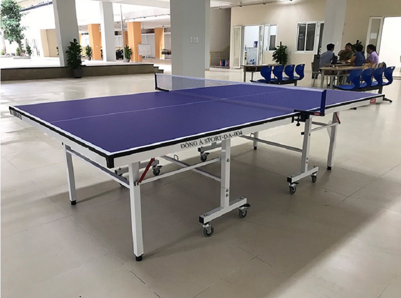 Hình ảnh thực tế về bàn bóng bàn nhập khẩu gỗ MDF 25 ly DA-004