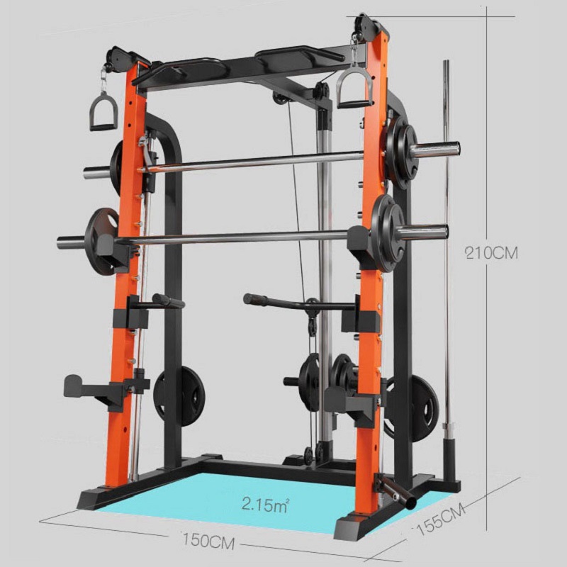 Kích thước của bộ khung gánh tạ đa năng K8 NEW