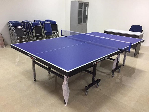 Hình ảnh lắp đặt thực tế về Bàn bóng bàn Thiên Trường TT 003