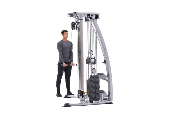 Bài tập đứng kéo cáp ngược cho tay sau (Reverse Grip Triceps Pushdown)