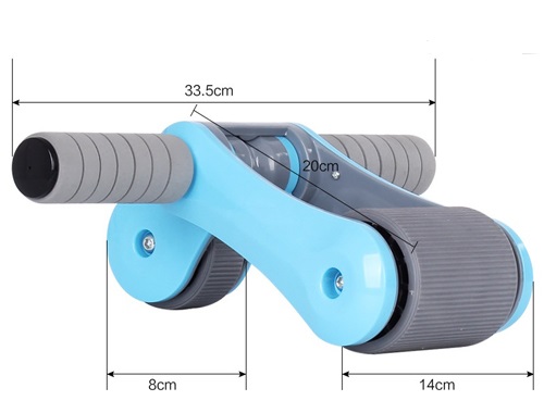 Kích thước tiêu chuẩn của con lăn tập bụng Gym Roller