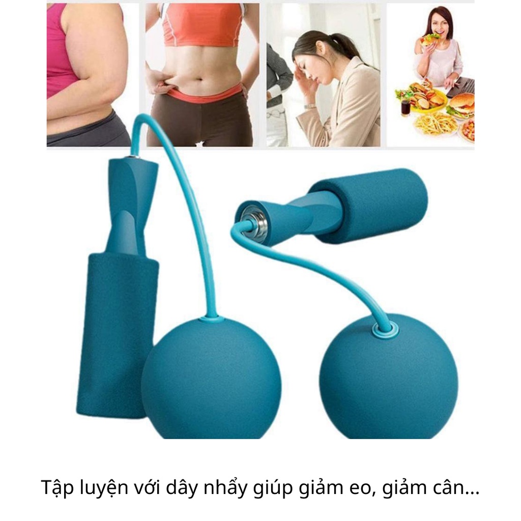 Tập luyện cùng với dây nhảy giúp bạn giảm cân nhanh chóng