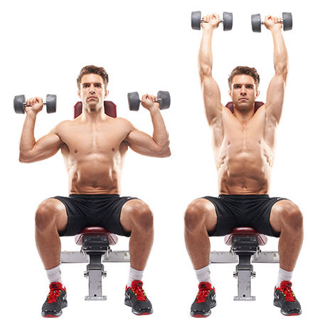 Hướng dẫn tập dumbbell shoulder press đúng cách hiệu quả