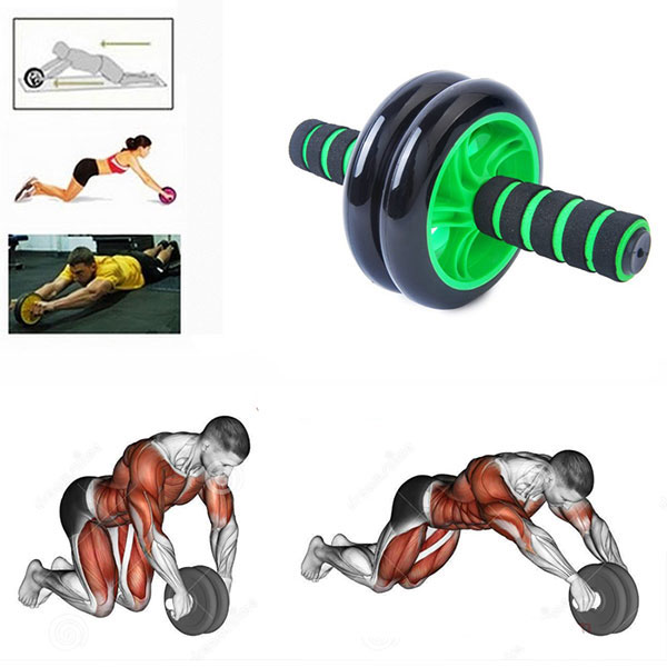 Dụng cụ tập cơ bụng con lăn