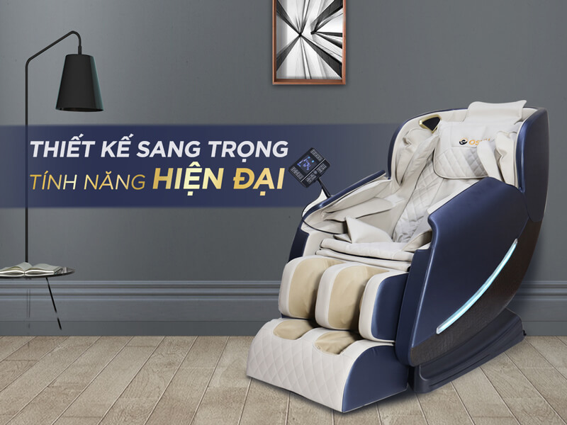 Ghế massage toàn thân OSUN SK-266 thiết kế hiện đại sang trọng