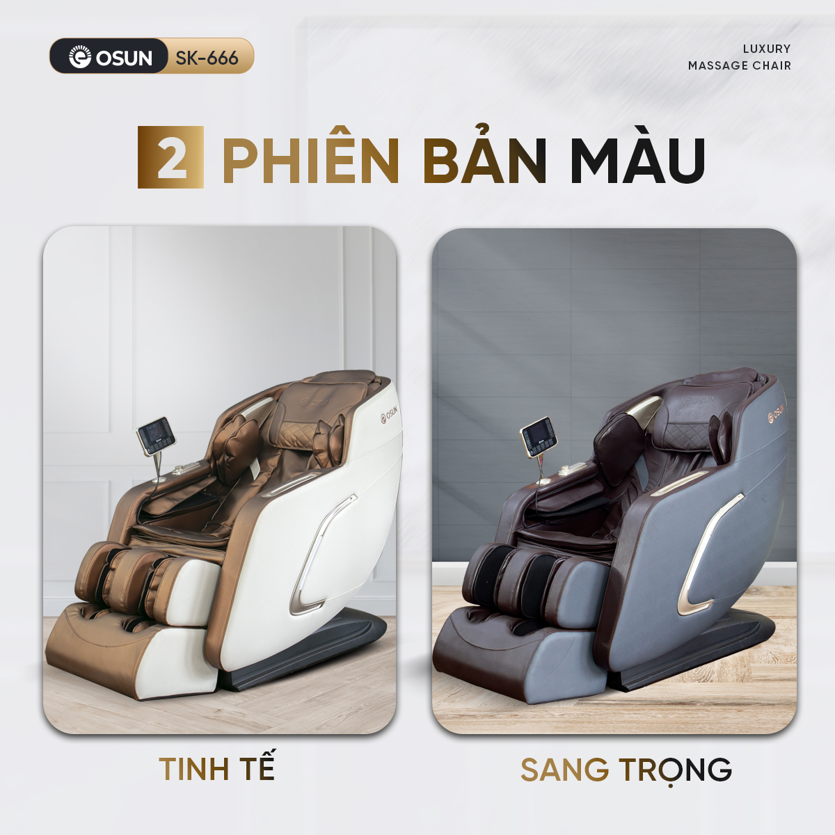 Phiên bản 2 màu tinh tế sang trọng