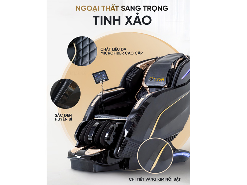 Thiết kế ghế OSUN V-969 nội ngoại thất chất lượng phù hợp