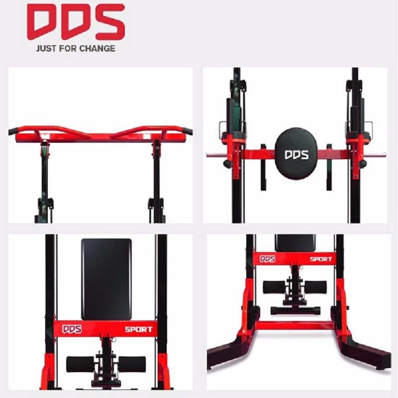 Chi tiết các bộ phận của ghế tập tạ đa năng DDS - 7705D