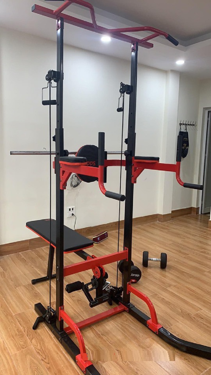 Hình ảnh thực tế ghế tập tạ đa năng DDS - 7705D