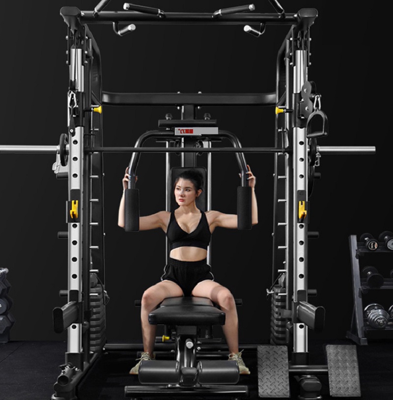 Bài tập cơ ngực cùng giàn tạ đa năng BP - HK168