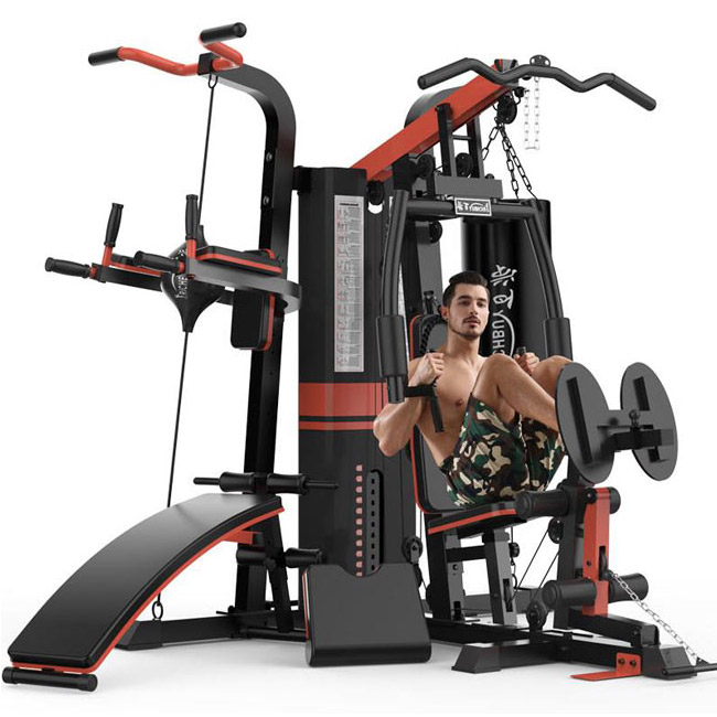 Tập luyện tại nhà với giàn tạ đa năng chính hãng