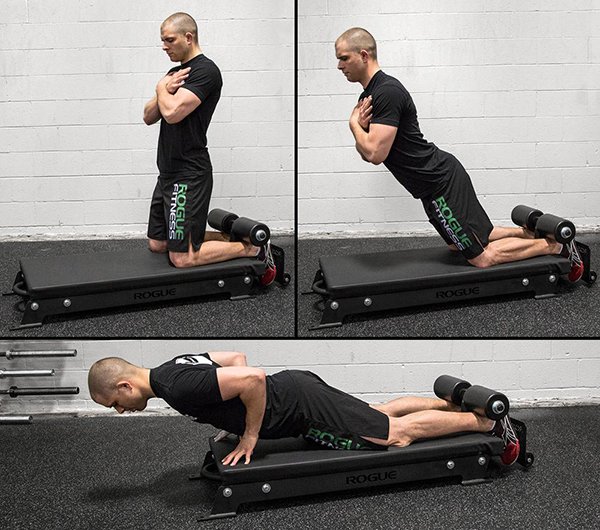Bài tập Floor Glute Ham Raise 
