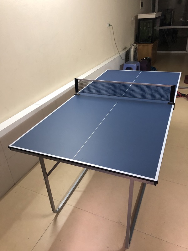 Hình ảnh bàn bóng bàn Mini Harito 368 thực tế tại nhà khách hàng