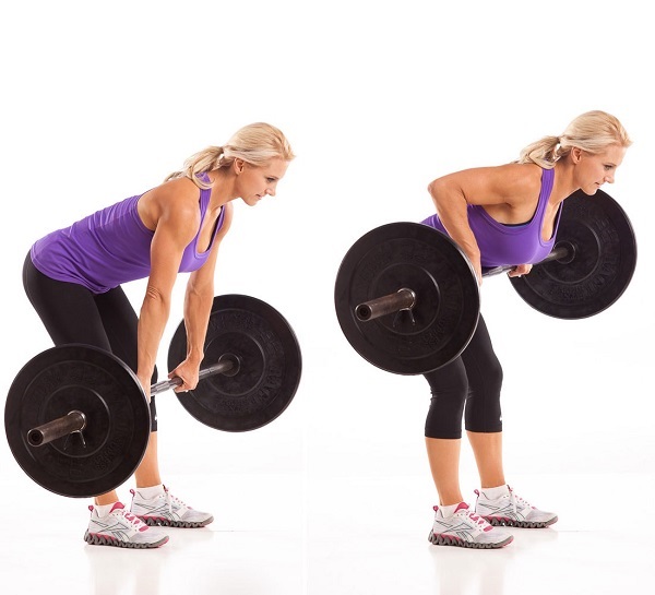 Hướng dẫn bài tập lưng xô tay trước Bent Over Barbell Row
