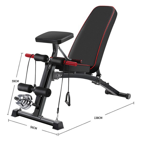 Kích thước ghế tập Gym KK-021D