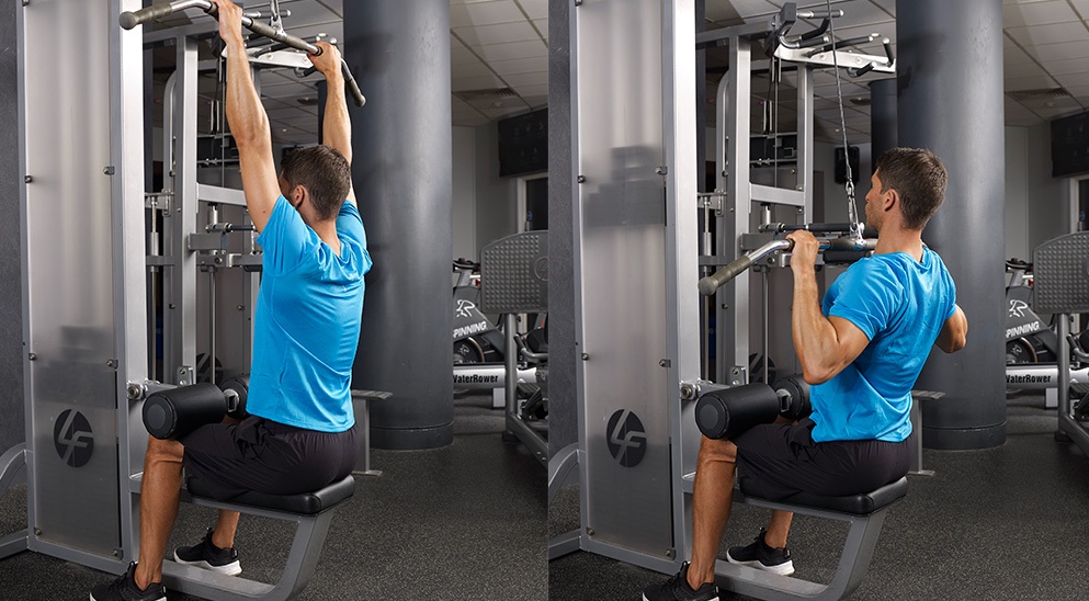 Hướng dẫn tập luyện  Lat pulldown hiệu quả với máy tập gym