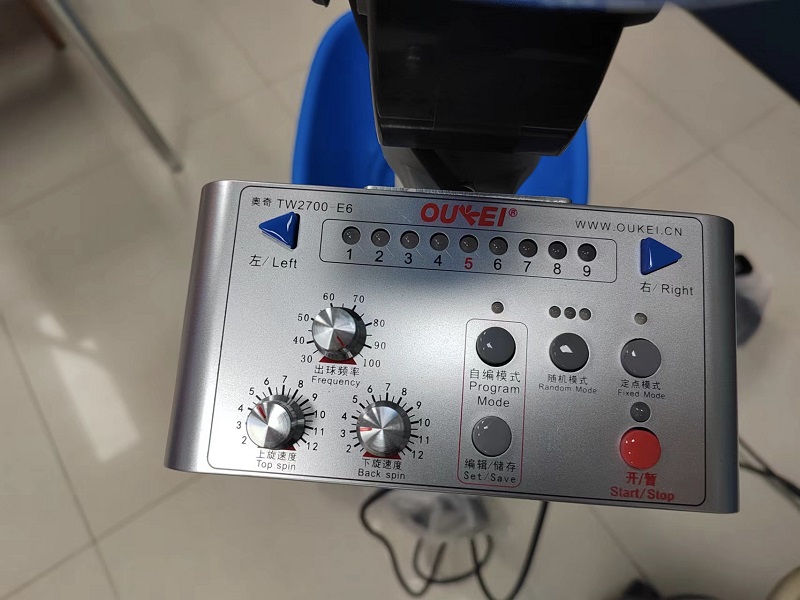 Bảng điều khiển máy bắn bóng bàn OUKEI TW2700-E6