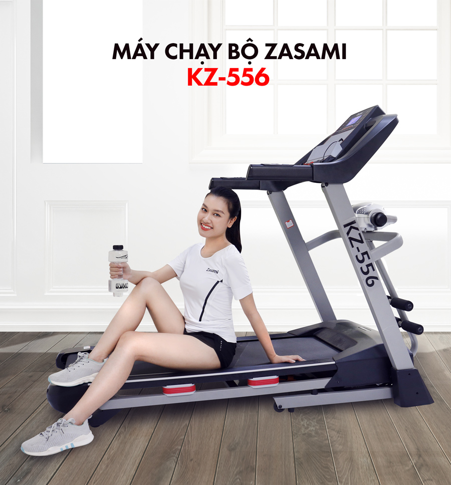 Máy chạy bộ đa năng Zasami KZ-556 sự lựa chọn hoàn hảo cho ngôi nhà