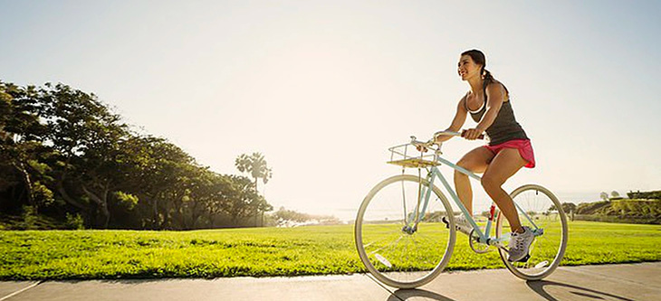 Xác định đúng chân trụ khi bắt đầu đi xe