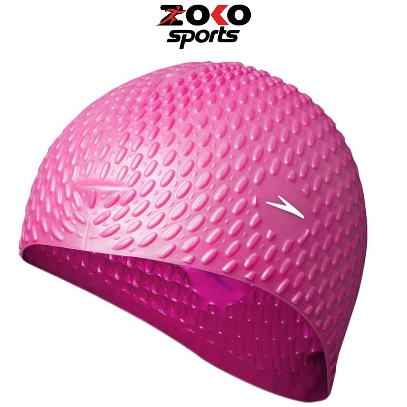 Mũ bơi Speedo màu hồng chính hãng