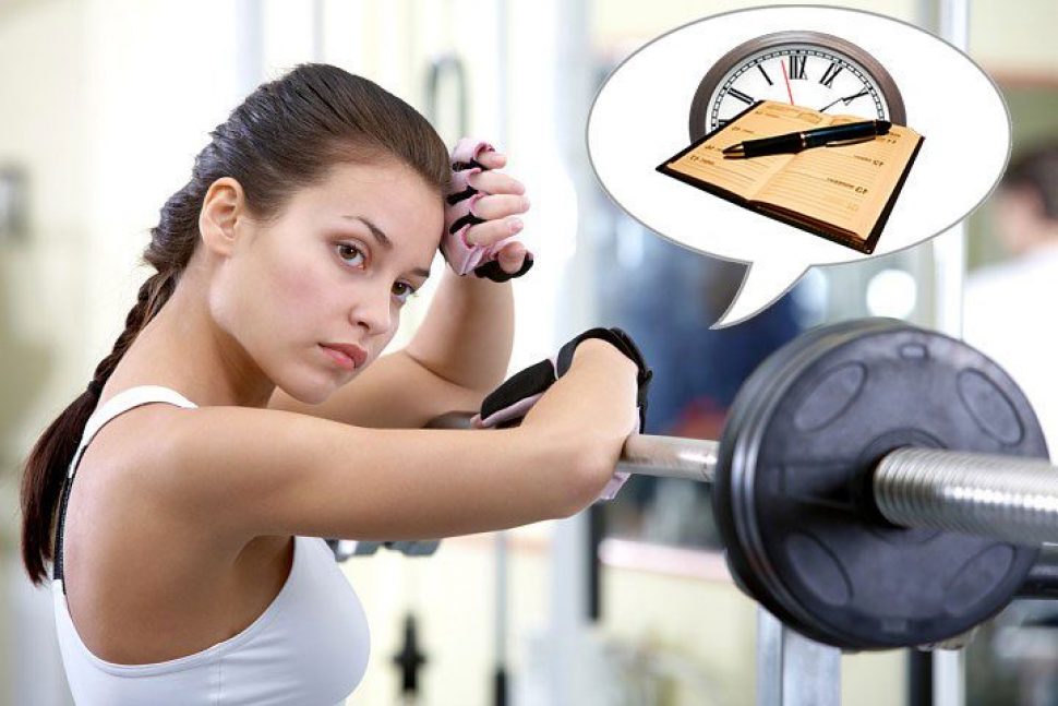 Thái độ tập gym không nghiêm túc