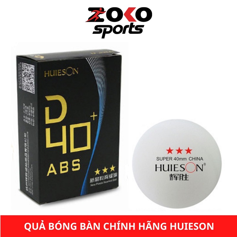 Hình ảnh hộp quả bóng bàn huieson 3 sao