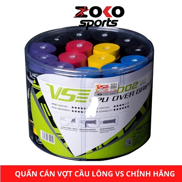 Hình ảnh quấn cán vợt cầu lông VS chính hãng