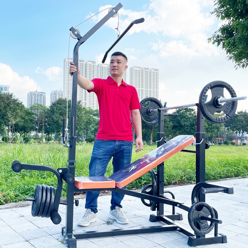 Hình ảnh về mẫu giàn tạ đa năng Kim Thành nội địa trong nước