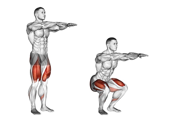 Bài tập Bodywweight Squats