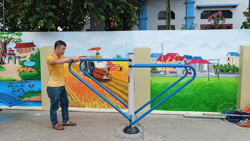 Tổng quan thiết bị thể dục thể thao ngoài trời