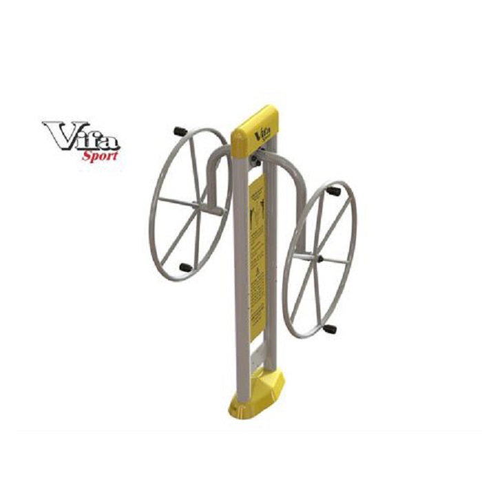 Hình ảnh thiết bị thể thao công viên cao cấp trụ đôi - Tay vai đơn Vifa 712132