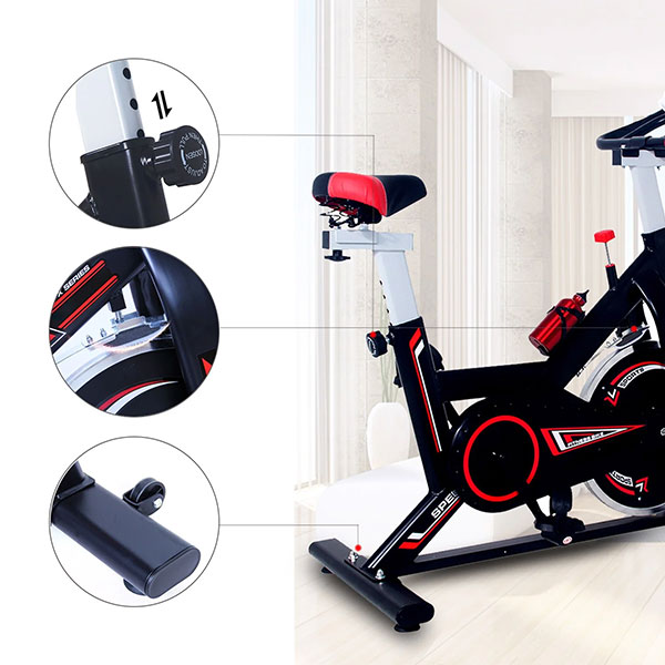 Thiết kế chi tiết xe đạp tập thể dục Spin Bike MK207