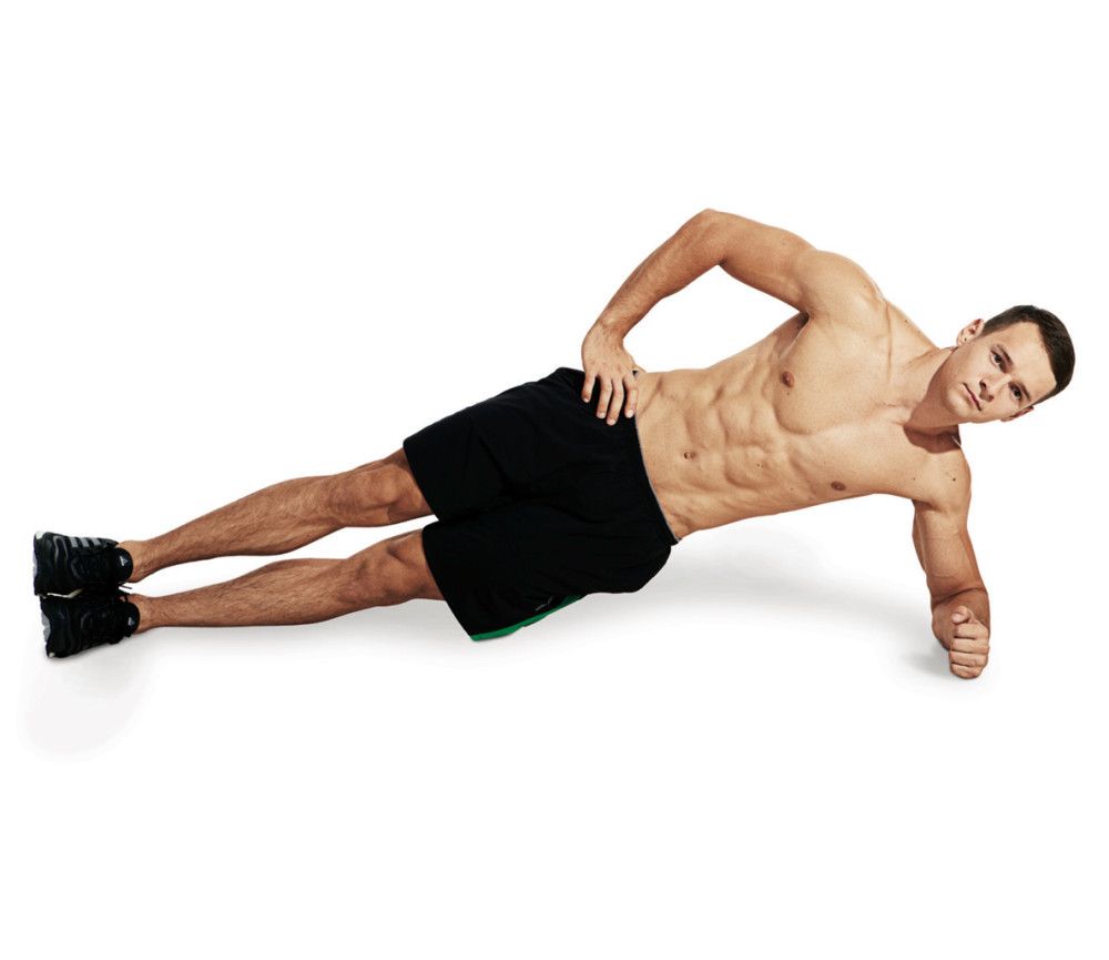 Bài tập Side Plank dành cho nam