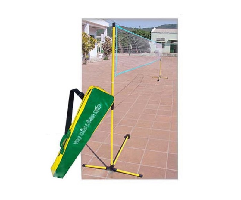 Trụ cầu lông xếp có tốt hay không