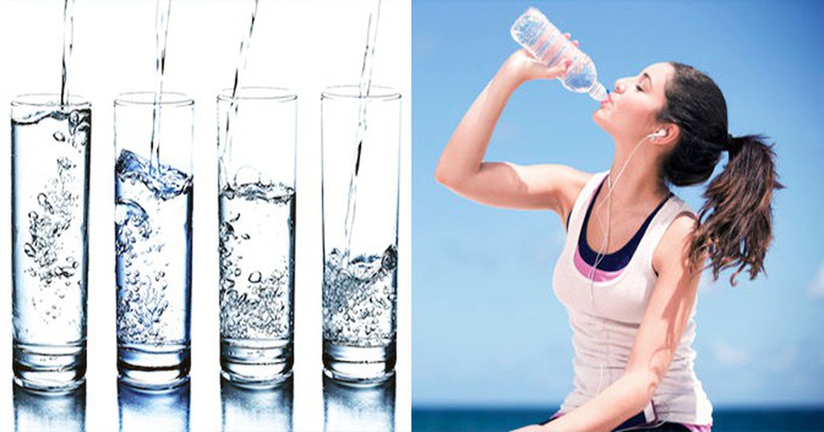Uống nước đúng cách để giúp tăng cân
