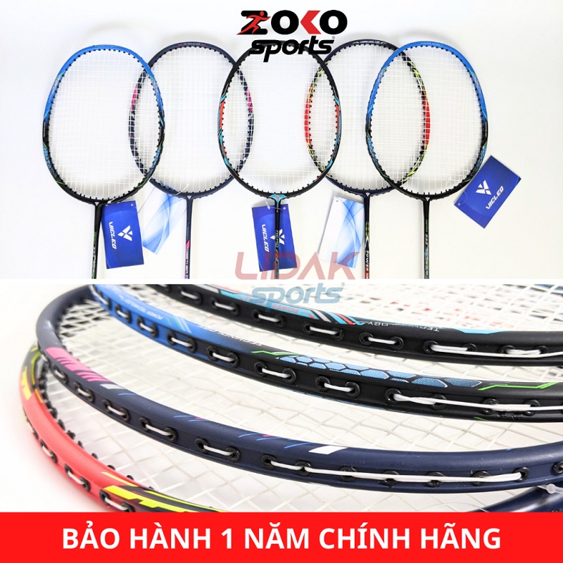 Bảo hành 1 năm chính hãng dành cho vợt cầu lông Vicleo giá rẻ chính hãn