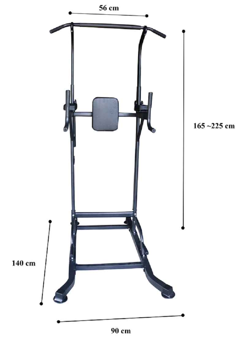 Kích thước về xà đơn xà kép đa năng T056